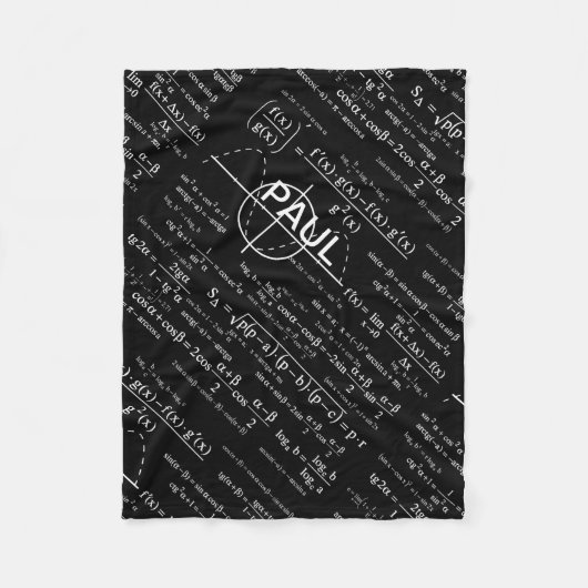 Speciaal uittreksels voor natuurkundigen fleece deken (Voorkant)