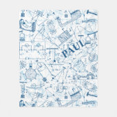 Speciaal uittreksels voor natuurkundigen fleece deken (Voorkant)