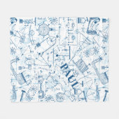 Speciaal uittreksels voor natuurkundigen fleece deken (Voorkant (Horizontaal))