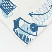 Speciaal uittreksels voor natuurkundigen fleece deken (Hoek)