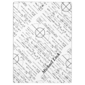 Speciaal uittreksels voor natuurkundigen klembord (Achterkant)