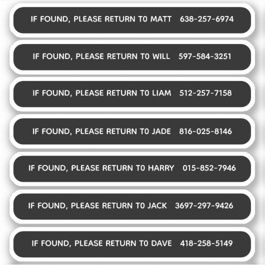 Speciaal uitwendige identificatie van Pickleball P Sticker (Voorkant)