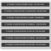 Speciaal uitwendige identificatie van Pickleball P Sticker (Voorkant)