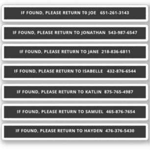 Speciaal uitwendige identificatie van Pickleball P Sticker