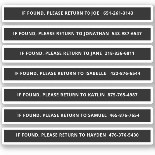 Speciaal uitwendige identificatie van Pickleball P Sticker (Voorkant)