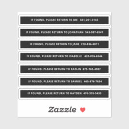 Speciaal uitwendige identificatie van Pickleball P Sticker