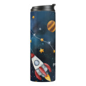 Speciaal uitwendige ruimteastronaut Shuttle Thermosbeker (Gedraaid links)