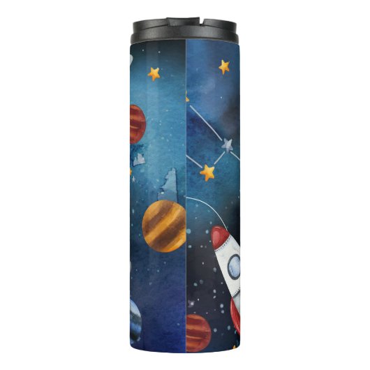 Speciaal uitwendige ruimteastronaut Shuttle Thermosbeker (Achterkant)