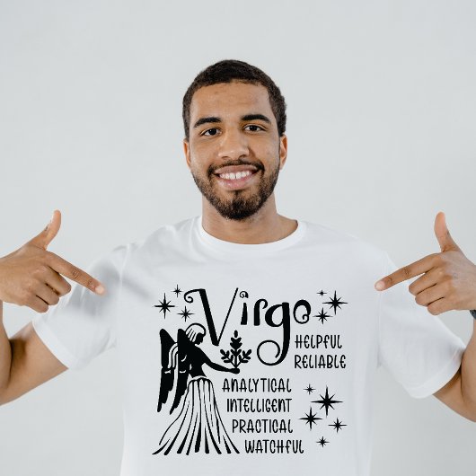Speciaal uitzicht T op vigo Zodiac Sign Horoscope T-shirt