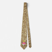 Speciaal Unicorn Gold Mannen Dress Stropdas (Voorkant)