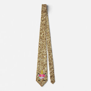 Speciaal Unicorn Gold Mannen Dress Stropdas