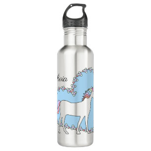 Speciaal Unicorn met hart Waterfles