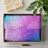 Speciaal Unicorn Ombre Glitter-weefselpapier Tissuepapier (Geschenk)