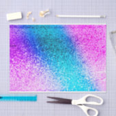Speciaal Unicorn Ombre Glitter-weefselpapier Tissuepapier (Craft)
