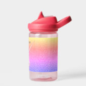 Speciaal Unicorn Rainbow Glitter Sparkle Kinderen Waterfles (Links)