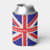 Speciaal Uniefaseontwerp voor vlag Blikjeskoeler (Blikje Voorkant)