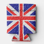 Speciaal Uniefaseontwerp voor vlag Blikjeskoeler (Achterkant)