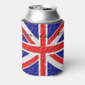 Speciaal Uniefaseontwerp voor vlag Blikjeskoeler (Blikje Achterkant)