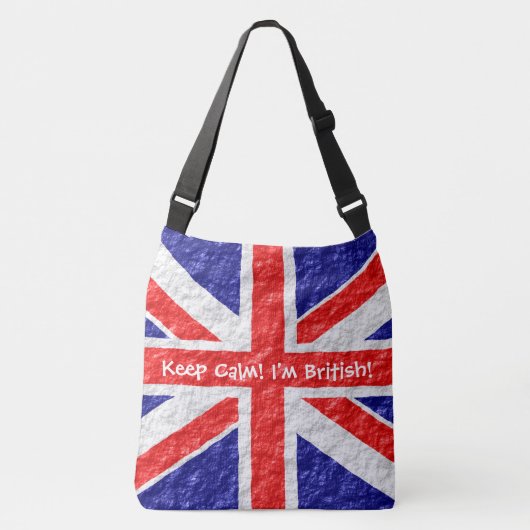 Speciaal Uniefaseontwerp voor vlag Crossbody Tas (Voorkant)