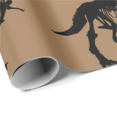 Speciaal uniek dinosaurusskelet- verpakkingspapier cadeaupapier (Rol Hoek)