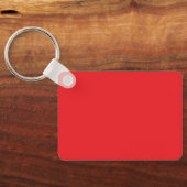 Speciaal Uniek Grijs Rood Elegant Modern Sleutelhanger (Achterkant)