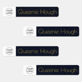 Speciaal uw eigen Logo- en naamachten Labels