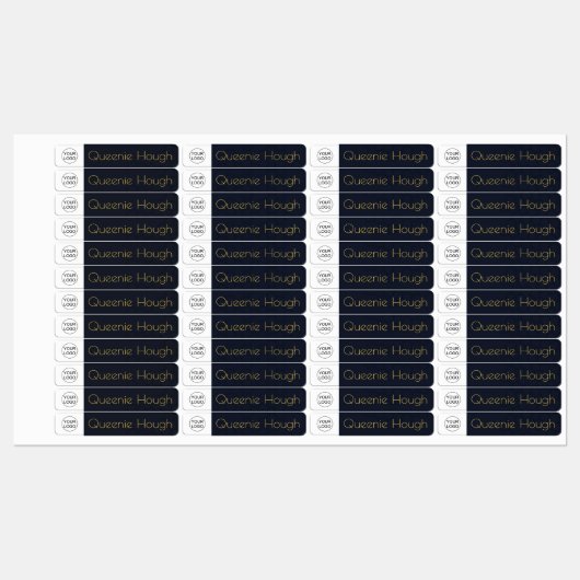 Speciaal uw eigen Logo- en naamachten Labels (Vel)