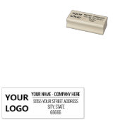 Speciaal uw naam Adres Rubber Stamp Rubberstempel (Gestempeld)