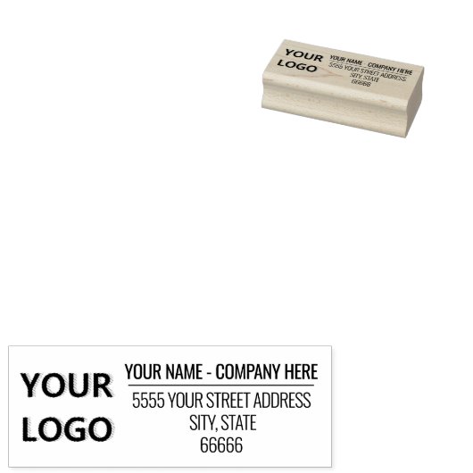 Speciaal uw naam Adres Rubber Stamp Rubberstempel (Gestempeld)