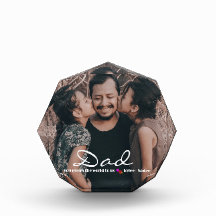 Speciaal Vaderdag fotoblokcadeautje voor papa