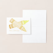 Speciaal vak-leraar-leslokaal voor Crayon Folie Kaarten (Display)