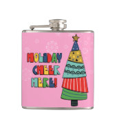 Speciaal vakantiekop hier heupfles (Voorkant)