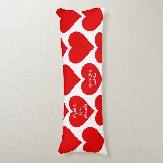 Speciaal Valentijn Memory Body Pillow Lichaamskussen (Voorkant Verticaal)