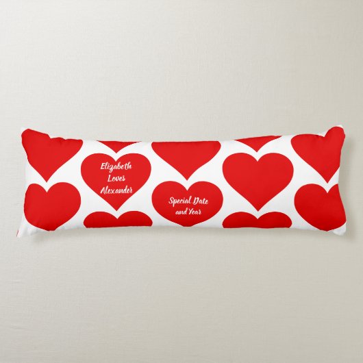 Speciaal Valentijn Memory Body Pillow Lichaamskussen (Voorkant)
