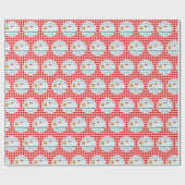 Speciaal verpakt papier voor kerstmelk en koekjes (Vlak)