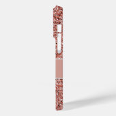 Speciaal verpleegkundige Roos Gold Glitter Case-Mate iPhone Case (Achterkant / Links)