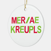 Speciaal verslag Steno Court Keramisch Ornament (Links)