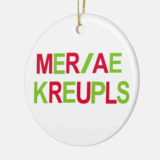 Speciaal verslag Steno Court Keramisch Ornament (Links)