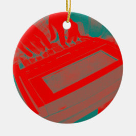 Speciaal verslag van het Rode Steno-gerechtshof Keramisch Ornament