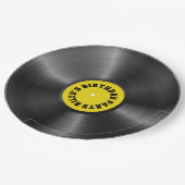 Speciaal verslag van het vinylalbum papieren bordje (Gekanteld)