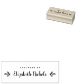 Speciaal verwerkt door rubberstempel (Gestempeld)