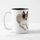 speciaal verzoek om mok met Lucky en Timmy (Links)