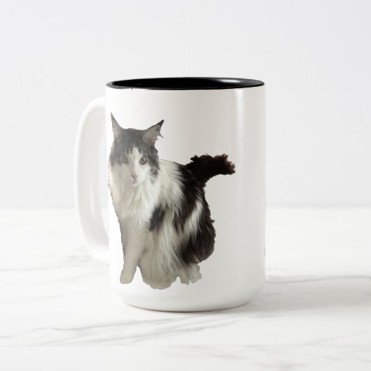 speciaal verzoek om mok met Stuart en Lynnara (Voorkant links)