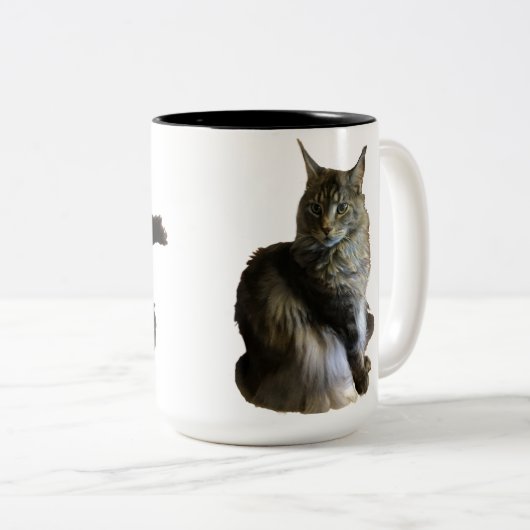 speciaal verzoek om mok met Stuart en Lynnara (Voorkant rechts)