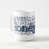 Speciaal verzoek van honing koffiemok (Voorkant links)