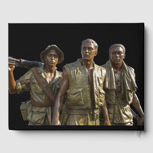Speciaal Vietnam Memorial Statue Guest Book Gastenboek (Achterkant)