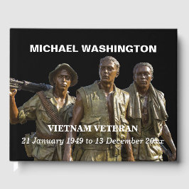 Speciaal Vietnam Memorial Statue Guest Book Gastenboek