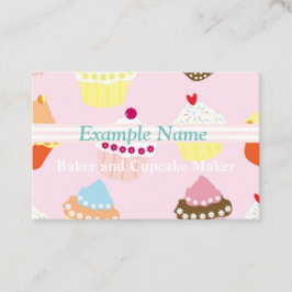 Speciaal Visitekaartje "Cupcakes" (GB/euro)