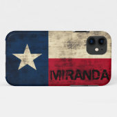 Speciaal  vlag van Texas Case-Mate iPhone Case (Achterkant (horizontaal))