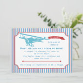 Speciaal  vliegtuig voor levering kaart (Staand voorkant)